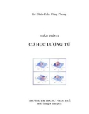 Giáo trình Cơ học lượng tử - Lê Đình, Trần Công Phong (ĐH Sư phạm Huế)