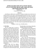 Đánh giá khả năng xử lý nước rỉ rác của cỏ vertiver trong điều kiện bổ sung chế phẩm sinh học EM