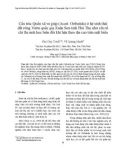 Cấu trúc Quần xã ve giáp (Acari: Oribatida) ở hệ sinh thái đất rừng Vườn quốc gia Xuân Sơn tỉnh Phú Thọ như yếu tố chỉ thị sinh học biến đổi khí hậu theo đai cao trên mặt biển