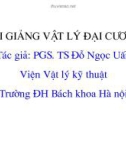 Vật lý đại cương - Bài giảng bán dẫn và máy phát lượng tử phần 1