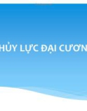 Bài giảng Thủy lực đại cương - Chương 4: Tổn thất cột nước trong dòng chảy