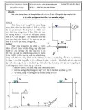 Đề thi kết thúc học phần: Kỹ thuật thuỷ khí Đề số: 1