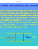 Bài giảng vật lý : Ứng dụng thuyết lượng tử trong nguyên tử Hidro part 2