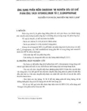 Ứng dụng phần mềm Gaussian ‘98 nghiên cứu cơ chế phản ứng tách Hydroclorur từ 2-Cloropropane