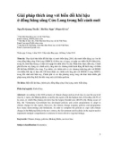 Giải pháp thích ứng với biến đổi khí hậu ở đồng bằng sông Cửu Long trong bối cảnh mới