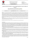 Synthesis and characterization of a series of conducting polymers based on indole and carbazole