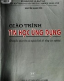 Giáo trình Tin học ứng dụng xử lý số liệu thống kê và thực nghiệm: Phần 1 - Nguyễn Mạnh Đức