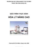 Giáo trình Thực hành hóa lý nâng cao - Lê Thị Thanh Hương, Nguyễn Hoàng Minh (ĐH Công nghiệp TP.HCM)