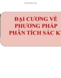 Bài giảng Phương pháp phân tích hiện đại - Chương 19: Đại cương về phương pháp phân tích sắc ký