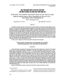 Đặc tính quang hợp và tích lũy chất khô của một số dòng lúa ngắn ngày mới chọn tạo