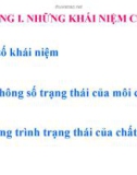 Bài giảng Nhiệt động: Chương 1 - ThS. Đỗ Văn Quân