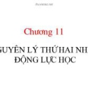 Vật lý đại cương - Nguyên lý thứ hai nhiệt động lực học phần 1