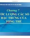 Bài giảng Lý thuyết xác suất và thống kê toán (Phần 2): Chương 7 - Bùi Thị Lệ Thủy