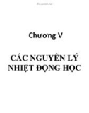 Bài giảng Vật lý đại cương 1 - Chương 5: Các nguyên lý nhiệt động học