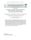 Mô phỏng ngập lụt khu vực sông Kỳ Lộ, tỉnh Phú Yên dưới tác động của biến đổi khí hậu và nước biển dâng