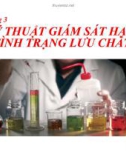 Bài giảng Kỹ thuật giám sát hạt & tình trạng lưu chất