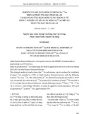 Nghiên cứu sản xuất đồng vị phóng xạ ¹⁷⁷Lu trên lò phản ứng hạt nhân Đà Lạt và khả năng ứng dụng đồng vị này trong y tế: Phần 1. Nghiên cứu sản xuất đồng vị ¹⁷⁷Lu trên lò phản ứng hạt nhân Đà Lạt