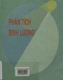 Nghiên cứu phương pháp phân tích định lượng (Tái bản lần thứ nhất): Phần 1