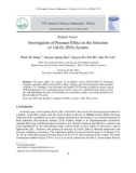 Investigation of pressure effect on the structure of 3Al2O3.2SiO2 system