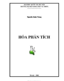 Hóa phân tích: Phần 1 - Nguyễn Xuân Trung