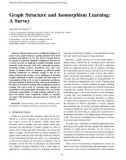 Graph structure and isomorphism learning: A survey