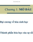 Đại cương hóa sinh học