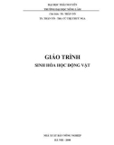 Giáo trình Sinh hóa học động vật - TS. Trần Tố (chủ biên)