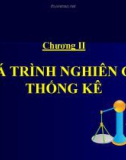 Chương II QUÁ TRÌNH NGHIÊN CỨU THỐNG KÊ