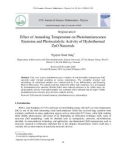 Effect of annealing temperature on photoluminescence emission and photocatalytic activity of hydrothermal ZnO nanorods