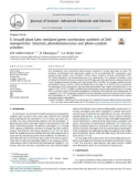 E. tirucalli plant latex mediated green combustion synthesis of ZnO nanoparticles: Structure, photoluminescence and photo-catalytic activities