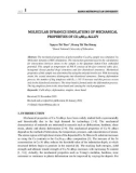 Molecular dynamics simulations of mechanical properties of Cu70Ni30 alloy