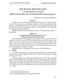 Một số thay đổi sinh lí học và tác dụng của 2,4-D trong sự ra hoa ở cây Mai Dương (Mimosa pigra L.)