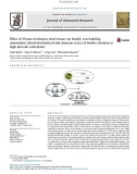 Effect of Prunus armeniaca seed extract on health, survivability, antioxidant, blood biochemical and immune status of broiler chickens at high altitude cold desert