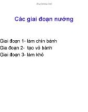 Bài giảng : CÔNG NGHỆ SẢN XUẤT BÁNH KẸO part 7