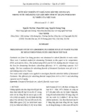 Bước đầu nghiên cứu khả năng hấp phụ ion flo (F- ) trong nước thải bằng vật liệu biến tính từ quặng pyrolusit tự nhiên của Việt Nam