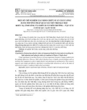 Một số thí nghiệm xác định chiết suất chất lỏng bằng phương pháp quan sát hỗ trợ dạy học khúc xạ ánh sáng và chiết suất môi trường - Vật lí 11