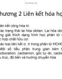 Bài giảng Hóa hữu cơ: Chương 2 - Liên kết hóa học