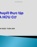 Bài giảng Lý thuyết thực tập Hóa hữu cơ - TS. Phạm Ngọc Tuấn Anh