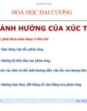 Bài giảng hóa đại cương : Động hóa học part 7