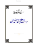 Giáo trình Hóa lượng tử