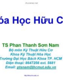 Bài giảng Hóa học hữu cơ: Chương 1 - TS. Phan Thanh Sơn Nam