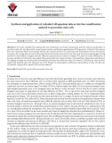 Synthesis and application of colloidal CdS quantum dots as interface modification material in perovskite solar cells