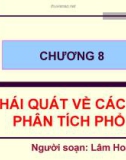 Bài giảng Hóa phân tích - Chương 8: Khái quát về các phương pháp phân tích phổ (Lâm Hoa Hùng)