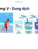 Bài giảng Hóa học 2: Chương 5 - Dung dịch