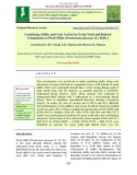 Combining ability and gene action for grain yield and related components in pearl Millet [Pennisetum glaucum (L.) R.Br.]