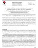 GC-MS analyses and bioactivities of essential oil obtained from the roots of Chrysopogon zizanioides (L.) Roberty cultivated in Giresun, Turkey