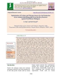 Optimization of carbon and nitrogen source for the production of an antimicrobial biopeptide from bacillus firmicutes against food borne pathogensOptimization of carbon and nitrogen source for the production of an antimicrobial biopeptide from bacillus firmicutes against food borne pathogens