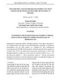 Tổng hợp phức chất rutheni(II) polypyridyl ứng dụng làm đầu dò huỳnh quang phát hiện một số phân tử sinh học