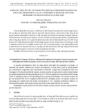 Khảo sát một số yếu tố ảnh hưởng đến quá trình điện di Isozyme Amylase, Esterase ở lá lúa và phổ điện di Isozyme Amylase, Esterase của một số giống lúa chịu mặn