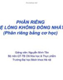 Bài giảng Quá trình thiết bị công nghệ hóa học: Chương 5 - Nguyễn Minh Tân